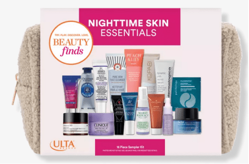 Screenshot 2023-11-19 at 14-27-41 Nighttime Skin Essentials 16 Piece Sampler Kit - Beauty Finds by ULTA Beauty Ulta Beauty