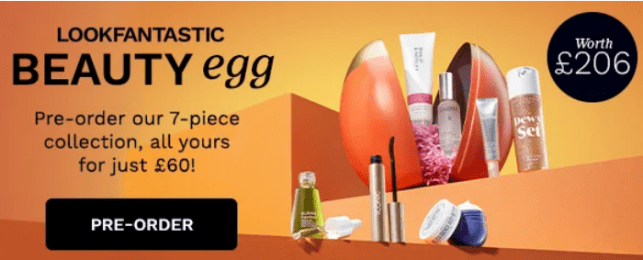 Lookfantastic beauty egg
