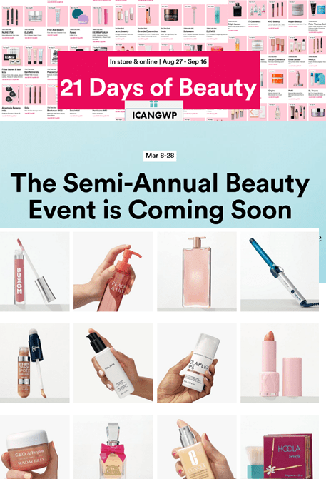 ulta 21 days of beauty event 2024 icangwp beauty blog