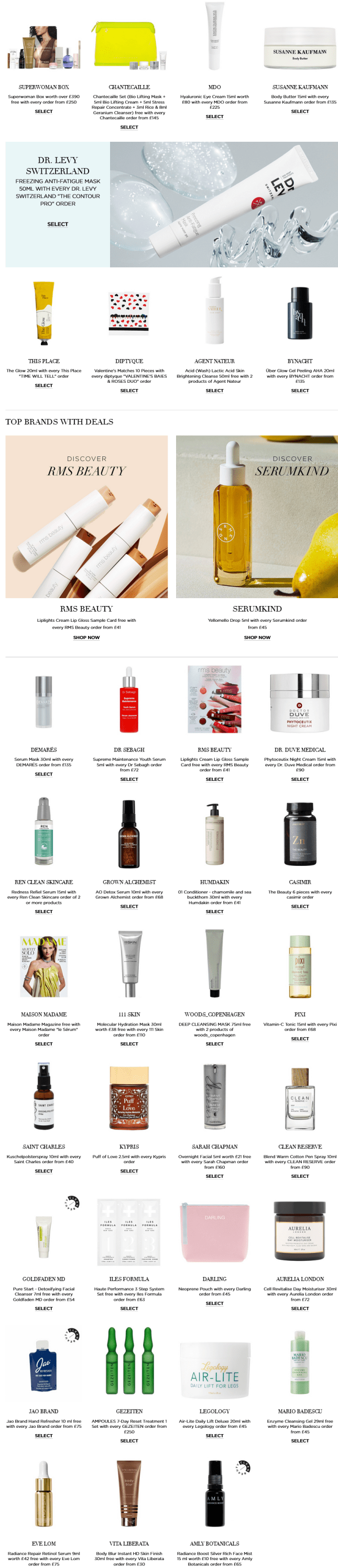 Niche Beauty goody bag icangwp