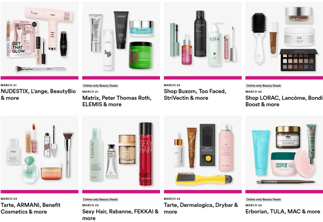Semi-Annual Beauty Event Daily Beauty Steals® Ulta Beauty mar 20 icangwp