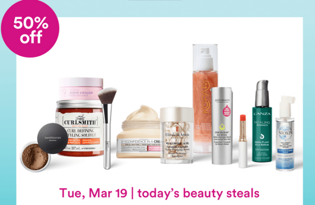 ulta Semi-Annual Beauty Event Daily Beauty Steals mar 19 icangwp
