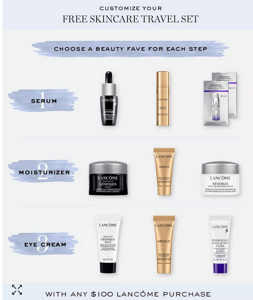 Screenshot 2024-04-03 at 17-18-52 Lancôme Create your FREE 3-Pc. Skin Care travel set in cart with any $100 Lancôme purchase! Shop our favorite qualifying items! - Macy's