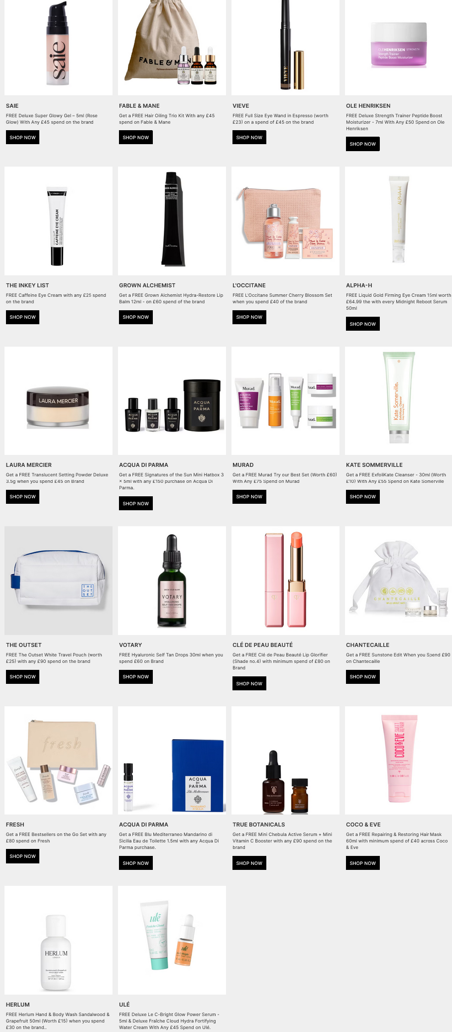 cult beauty free gift icangwp