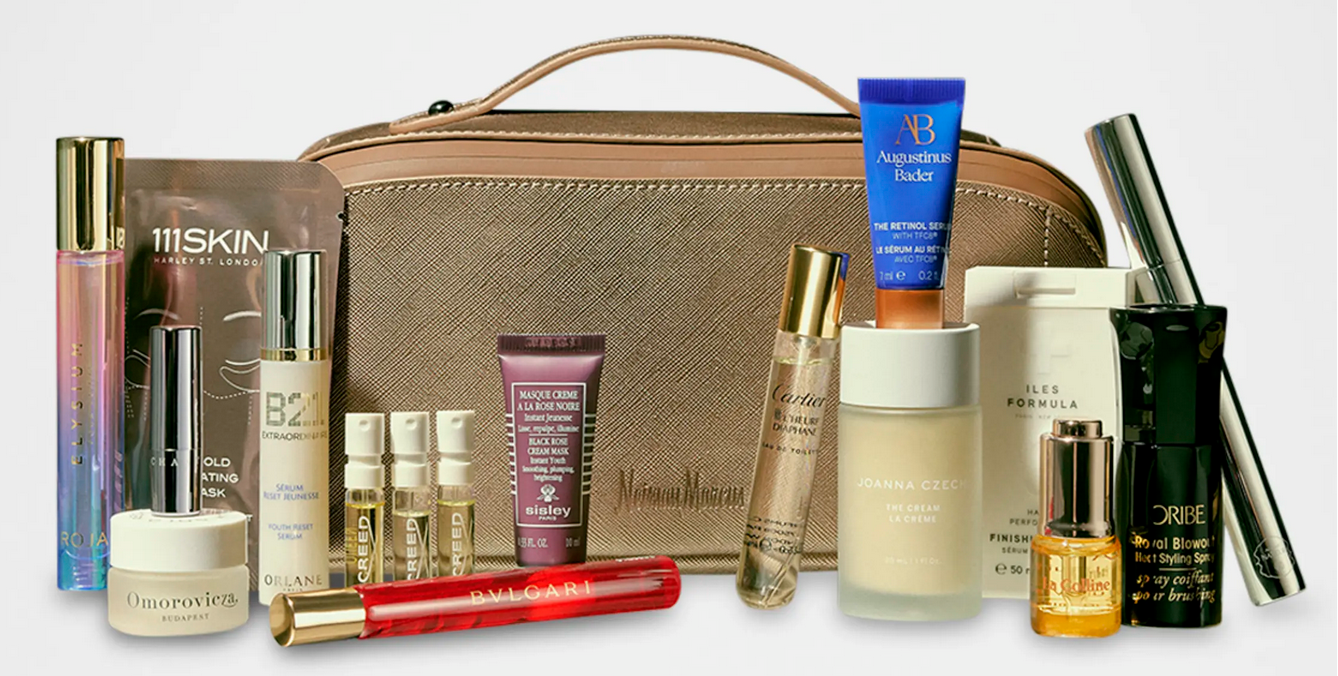 Screenshot 2024-09-24 at 15-08-47 Neiman Marcus F25 Beauty Holiday Women's Beauty Bag With Pouch And Deluxe Samples Neiman Marcus