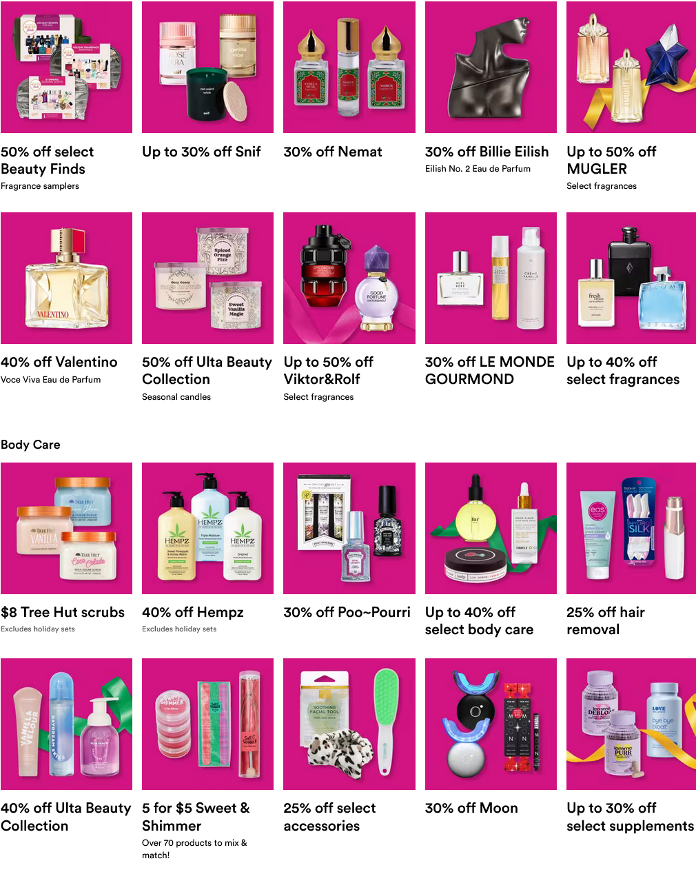 Black Friday 2024 Fragrance &amp; Body Care Deals Ulta Beauty 8