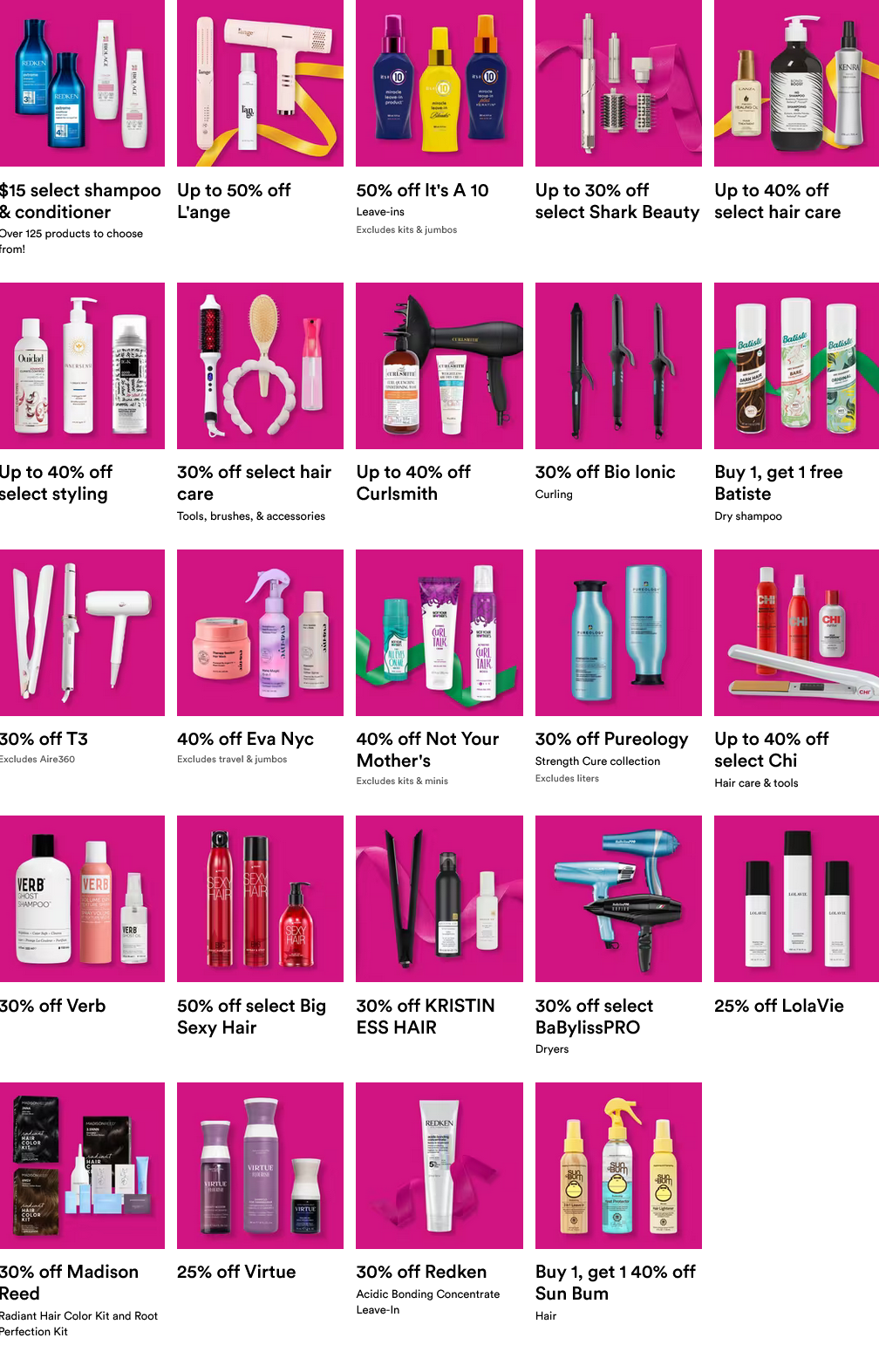 Black Friday 2024 Hair Care Products &amp; Tools Deals Ulta Beauty 7