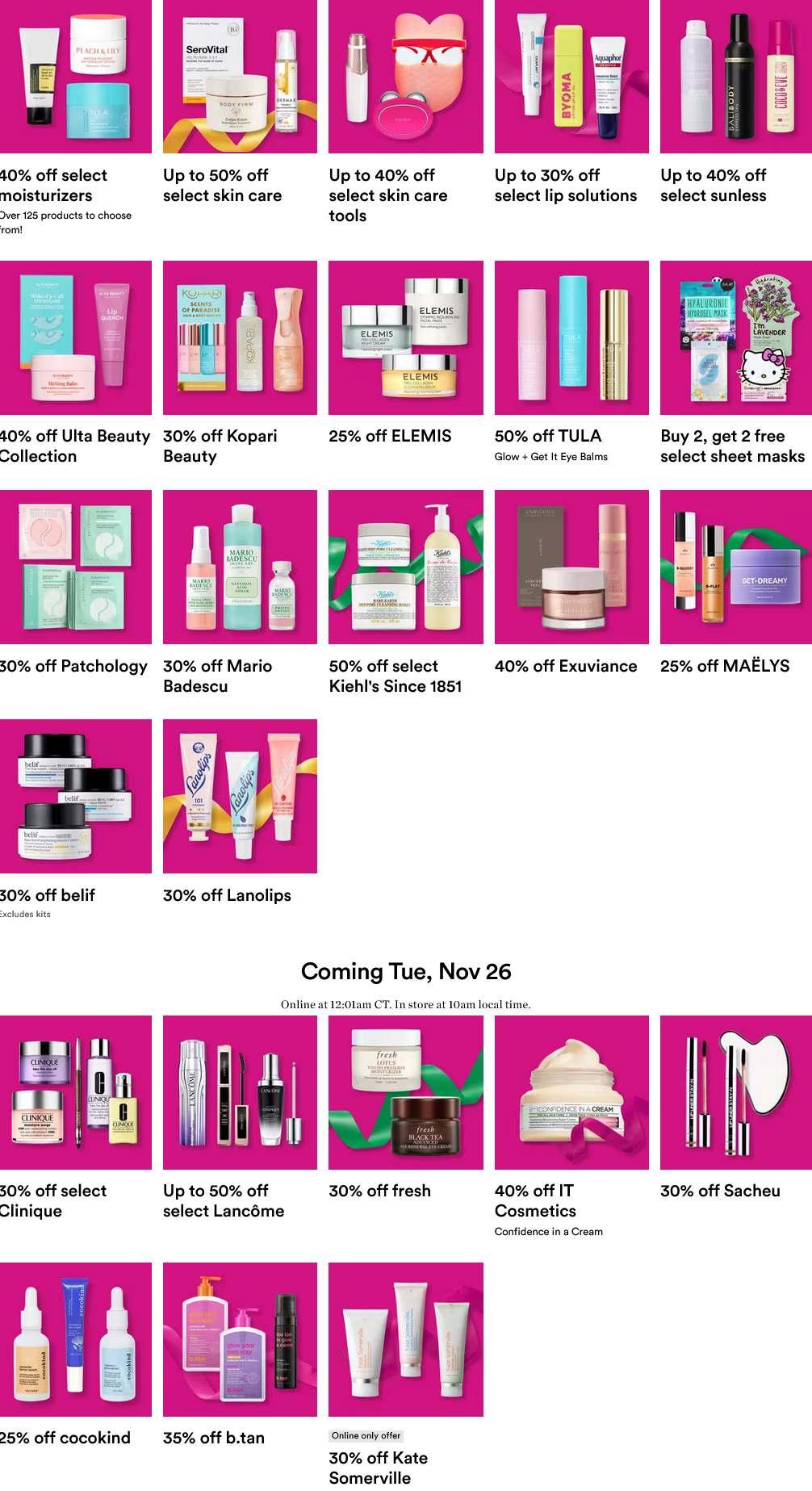 Black Friday 2024 Skin &amp; Sun Care Deals Ulta Beauty 61