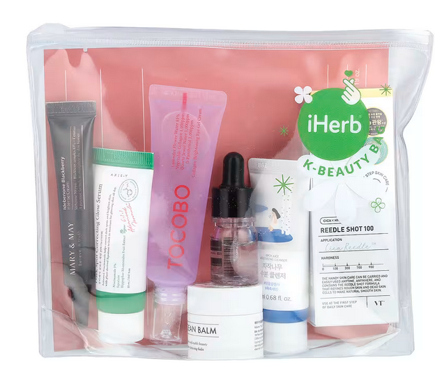 Screenshot 2024-11-12 at 11-30-21 iHerb Gift Set Korean Beauty Skincare Bag 8 items